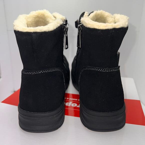 Propét Demi Women's Black Suede Bootie, Size 9.5 - Picture 4 of 9
